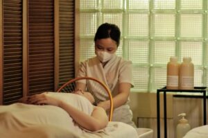 Healing Combo including Headspa session in tranquil spa setting